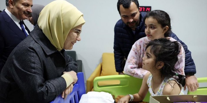 Emine Erdoğan'dan Gazze'den Türkiye'ye Getirilen Hasta Çocuklara İlişkin Paylaşım