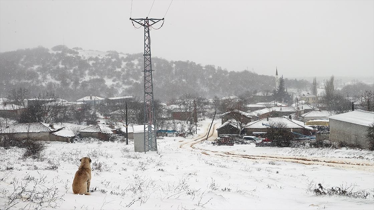 Trakya'nın Yüksek Kesimlerinde Kar Başladı