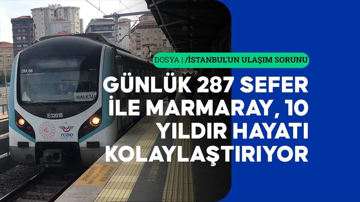 İstanbullular "asrın Projesi" Marmaray'ı Tercih Ediyor