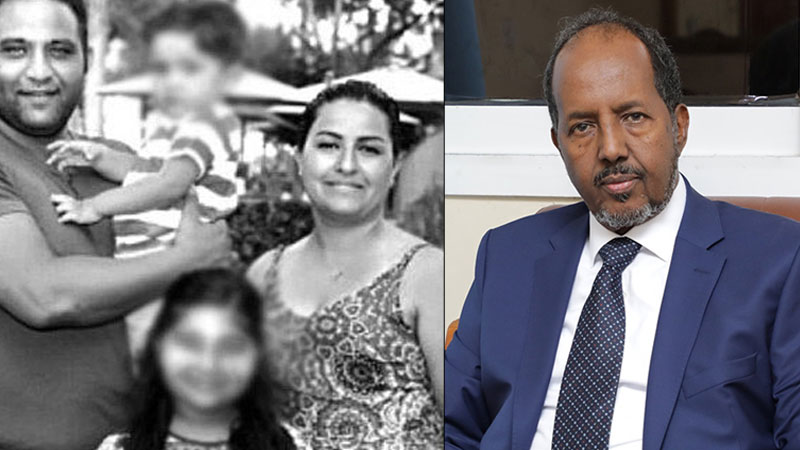 Somali Cumhurbaşkanı, oğlunun öldürdüğü kurye Göçer’in eşini aradı