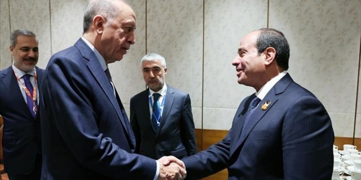 Erdoğan, Mısır Cumhurbaşkanı Sisi İle Telefonda Görüştü