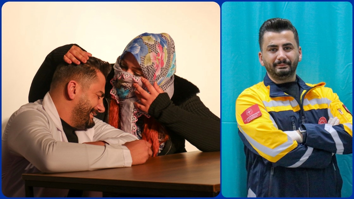 Sağlık Teknikeri Tiyatro Sahnesinde İzleyenleri Eğlendiriyor