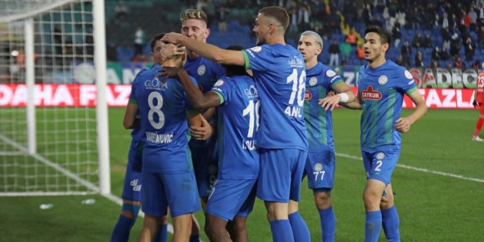 Çaykur Rizespor Farklı Kazandı
