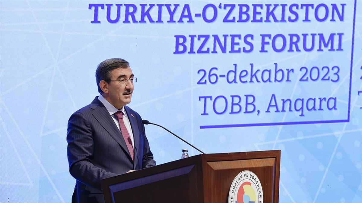 Cumhurbaşkanı Yardımcısı Yılmaz: Türkiye-özbekistan Ticaretini Daha Üst Seviyelere Taşıyacağız