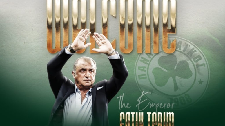 Panathinaikos Fatih Terim'i resmen açıkladı