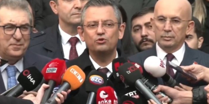 Özgür Özel'den Can Atalay tepkisi