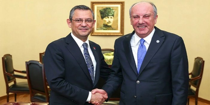 Özel ve İnce'den kritik görüşme