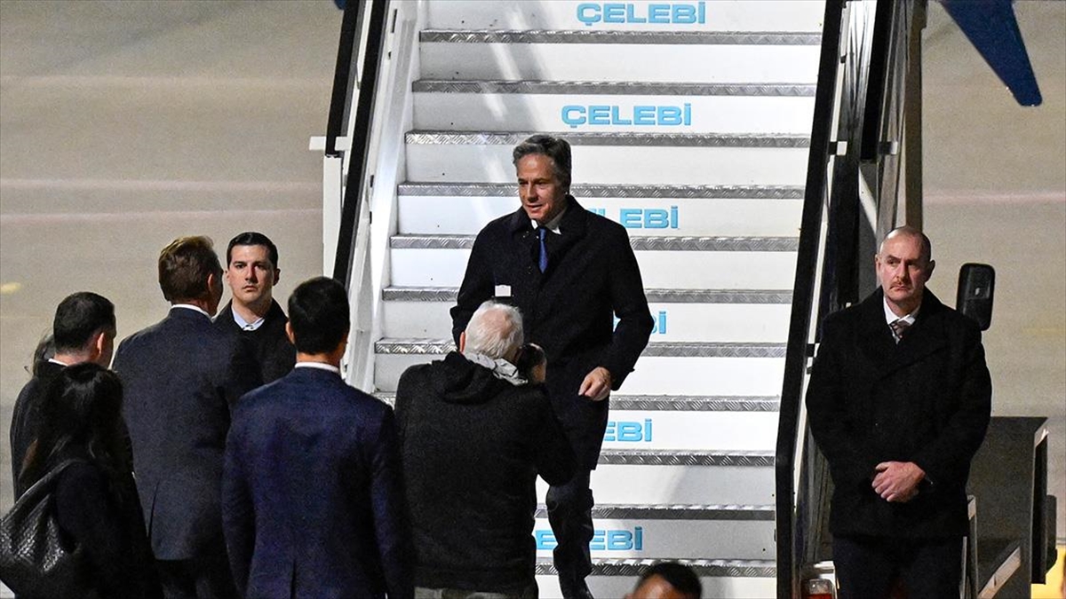 Abd Dışişleri Bakanı Blinken, İstanbul'a Geldi