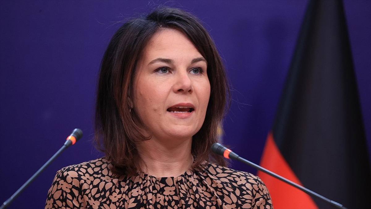 Almanya Dışişleri Bakanı Baerbock: (gazze'de) İnsanlar Zorla Yerlerinden Edilmemeli