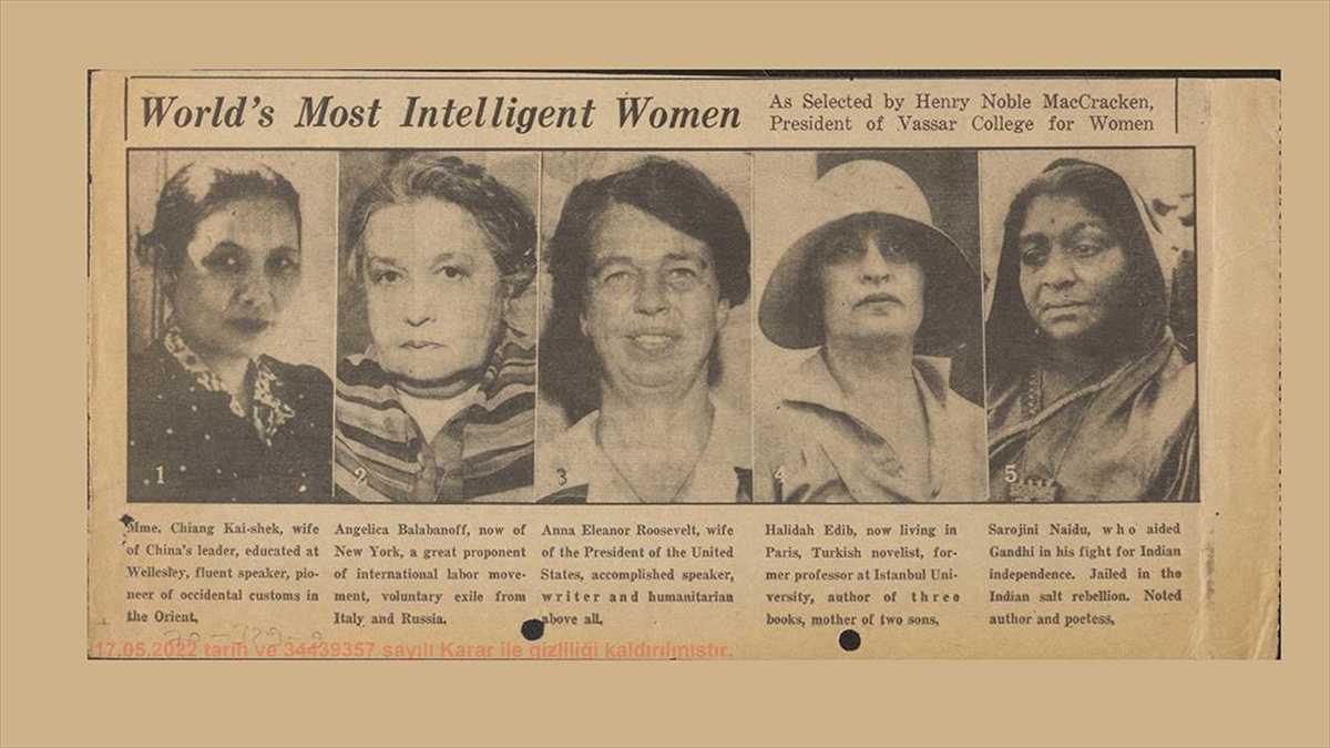 Milli Mücadele Kahramanı Halide Edip Dünyayı Da Kendine Hayran Bıraktı