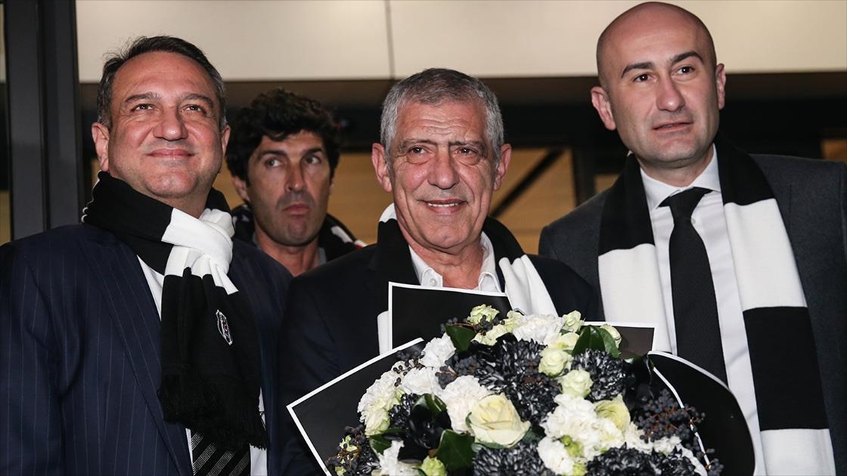 Beşiktaş'ın Yeni Teknik Direktörü Fernando Santos, İstanbul'a Geldi