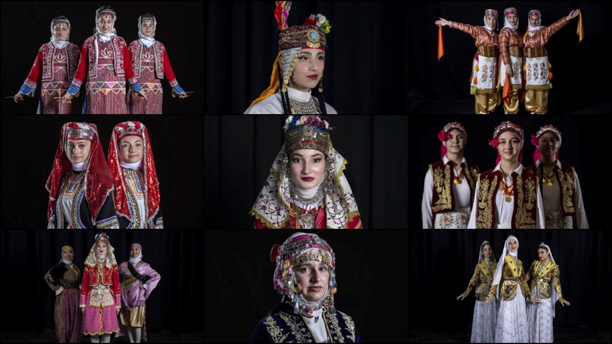 Anadolu'nun Kültürel Zenginliği Geleneksel Kadın Kıyafetlerinde Öne Çıkıyor