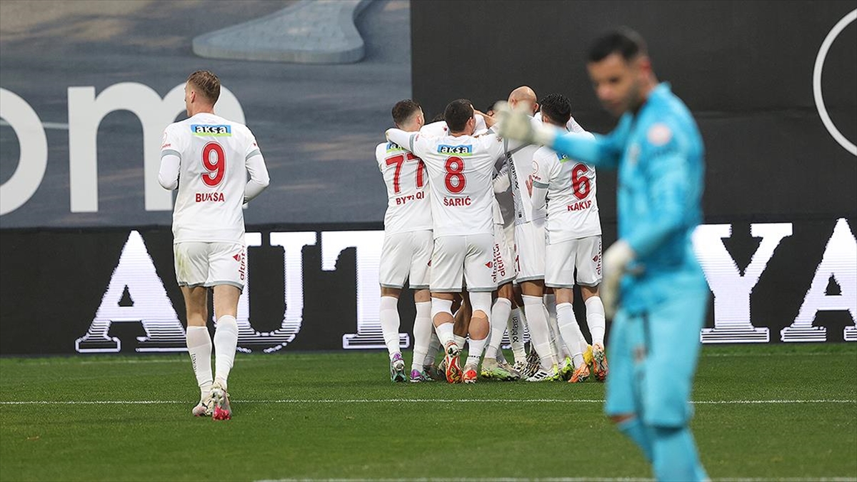 Antalyaspor 3 Puanı Tek Golle Aldı