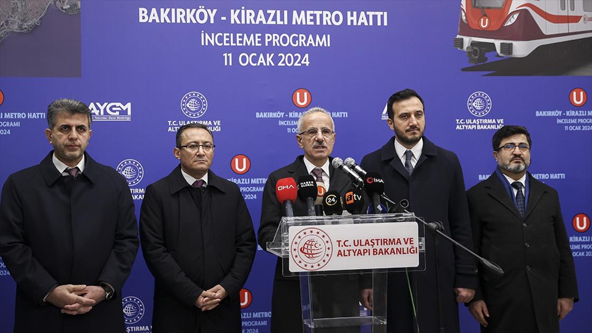 Bakırköy-kirazlı Metro Hattı Şubat Sonunda Açılıyor