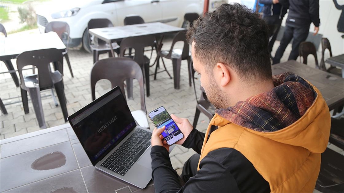 Hataylı Depremzede Kentteki Dayanışmaya Katkı İçin Mobil Uygulama Geliştirdi