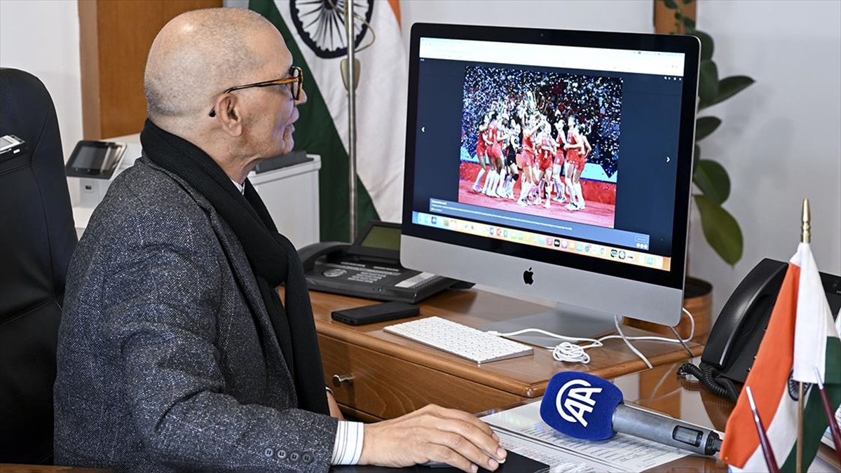 Hindistan'ın Ankara Büyükelçisi Paul, Aa'nın "yılın Kareleri" Oylamasına Katıldı