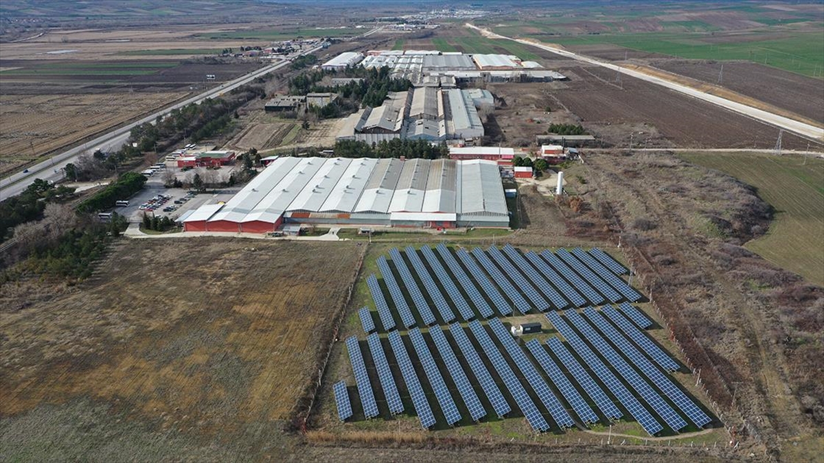 Edirne'deki Tekstil Fabrikası Tüm Elektriğini "güneşten" Üretecek
