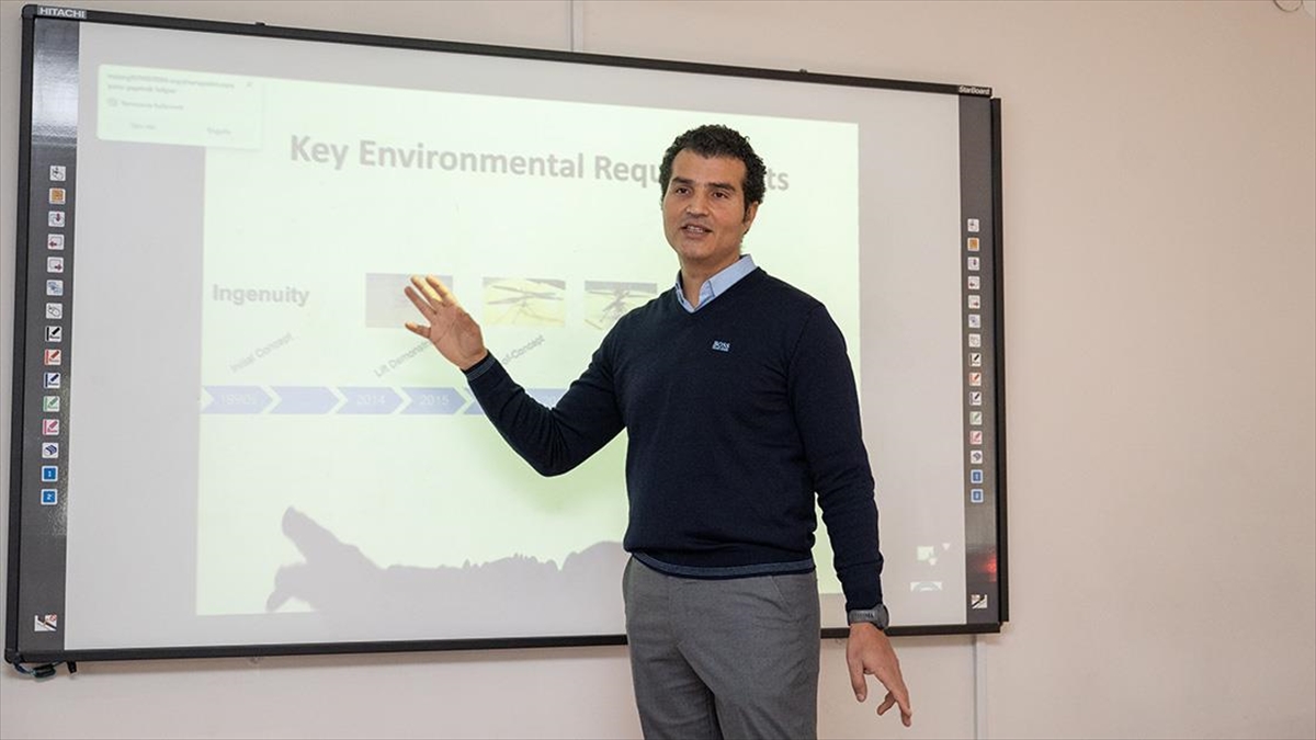 Mars Helikopterinin Takım Lideri Filistinli Elbasyouni, Türkiye Uzay Ajansını Değerlendirdi