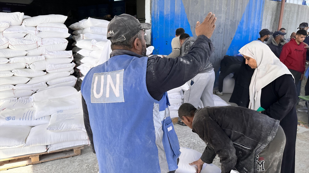 Filistin'den Yardımların Batı Şeria'dan Gazze'ye Girmesine İzin Vermesi İçin İsrail'e Baskı Yapılması Çağrısı