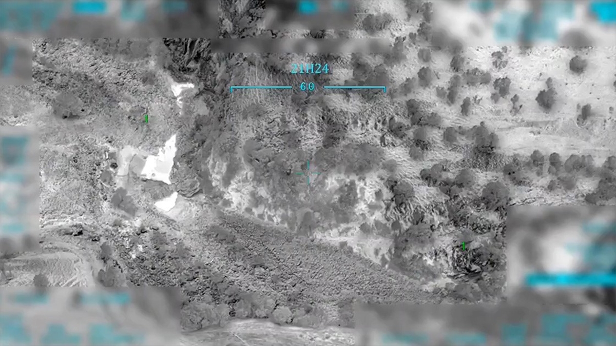 Irak'ın Kuzeyinde 9 Terörist Etkisiz Hale Getirildi