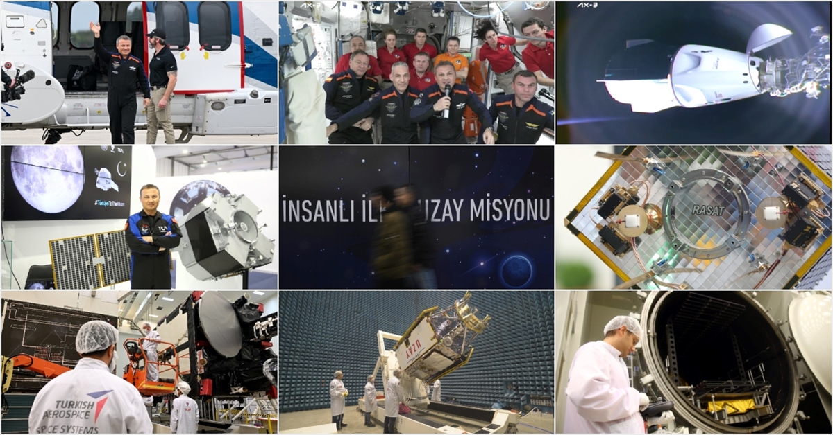 Türkiye'nin Uzay Ajandasına Yeni Projeler Damga Vuracak