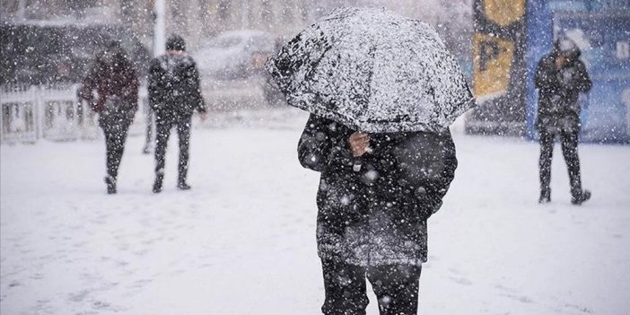 23 il için yoğun kar yağışı uyarısı