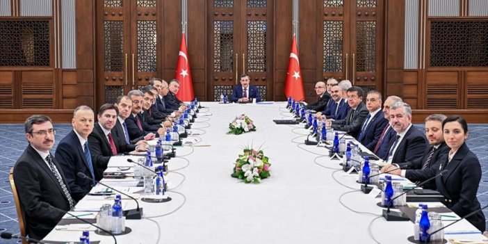 Ekonomi Koordinasyon Kurulu Cumhurbaşkanı Yardımcısı Yılmaz Başkanlığında Toplandı