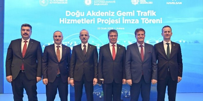 Doğu Akdeniz Gemi Trafik Hizmetleri Sistemi Kurulumu Projesi'nde İmzalar Atıldı