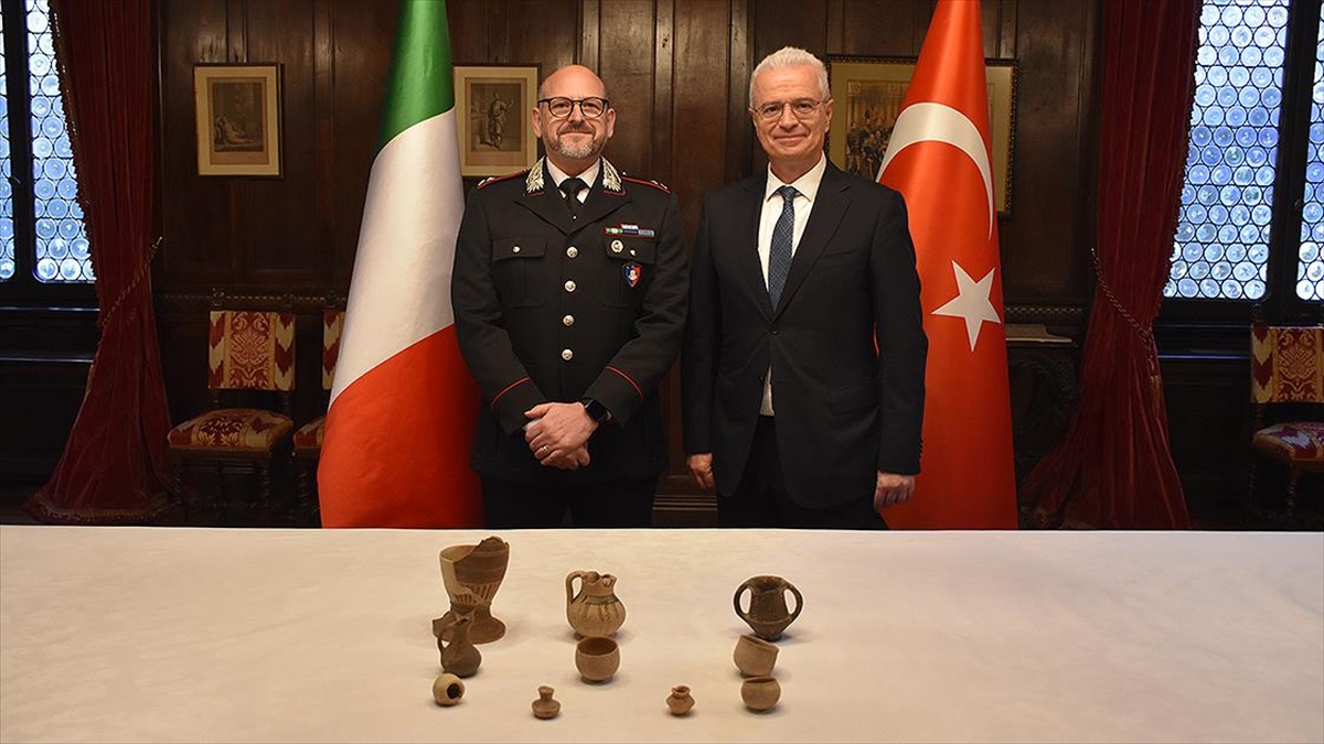 İtalya'da Bulunan Anadolu Topraklarına Ait Bazı Kültür Varlıkları, Türkiye'ye İade Edildi