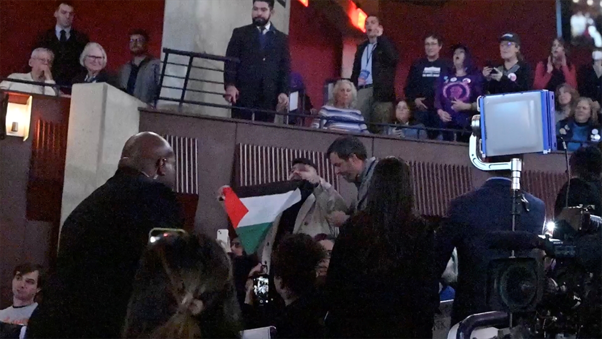 Abd Başkanı Biden'ın Konuşması Üst Üste 2 Gün Filistin Protestolarıyla Kesildi