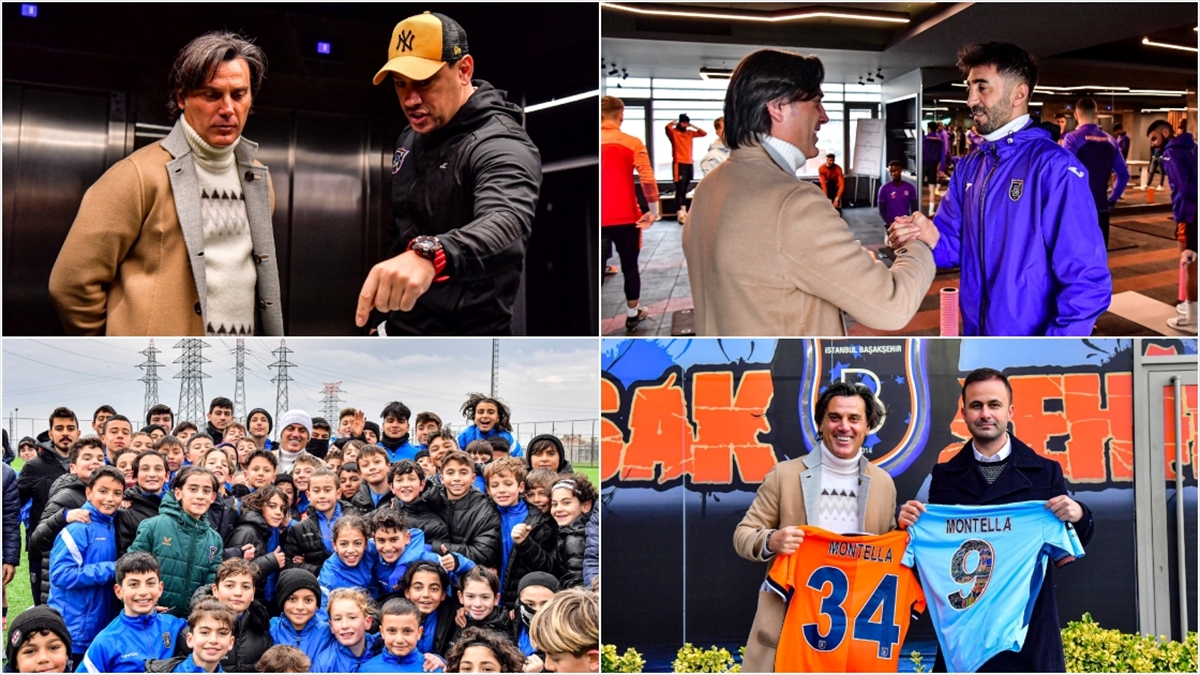 Montella, Rams Başakşehir'i Ziyaret Etti