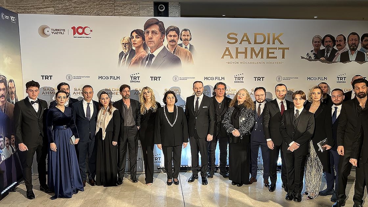 Trt Ortak Yapımı "sadık Ahmet" Filminin Galası Yapıldı