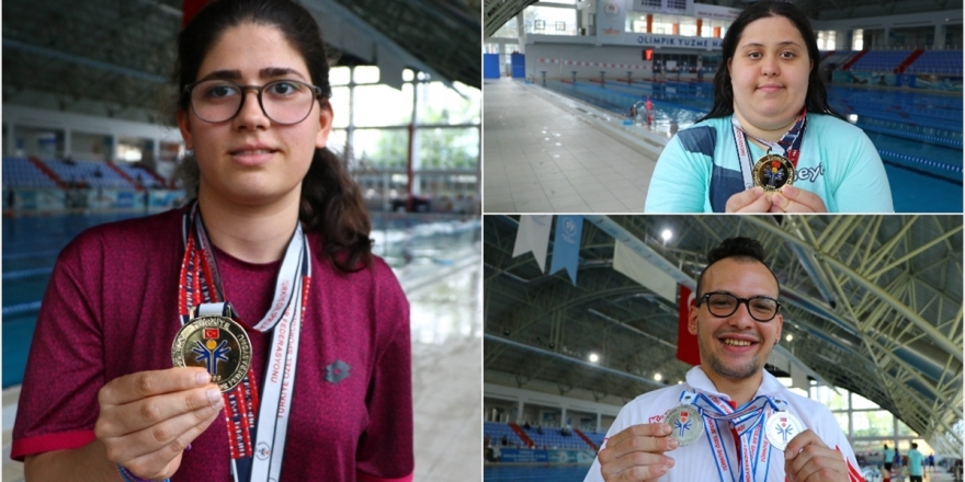 Bir Kulaçla Değişen Hayatlarını Madalyayla Süslediler