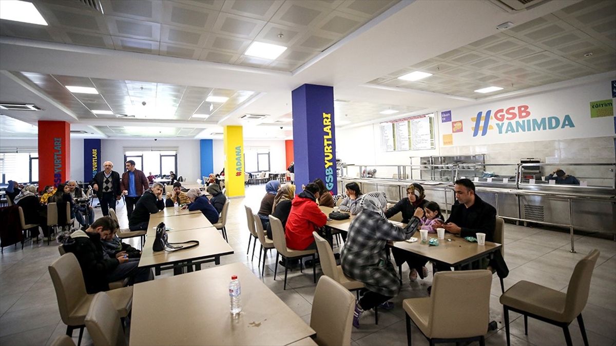 Gsb Yurtları "asrın Felaketinde" Depremzedelere Kapılarını Açtı