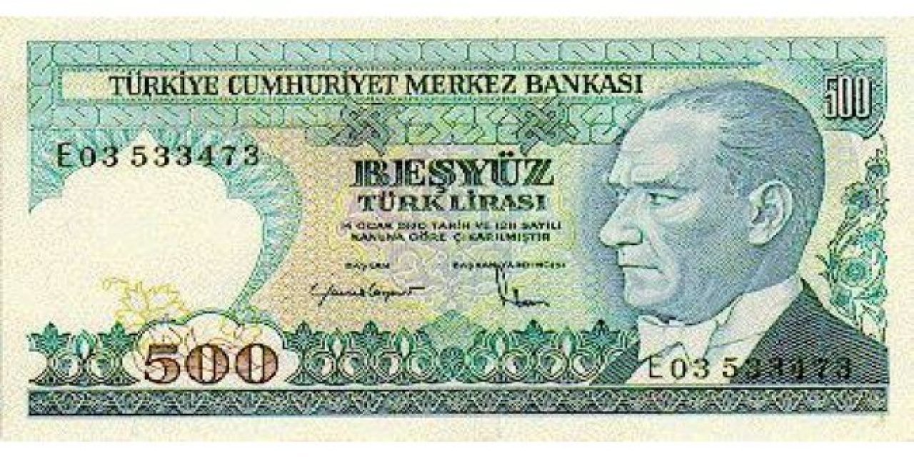 Beklenen oldu: Yeni 500 TL ve 1000 TL'lik banknotlar basına sızdı