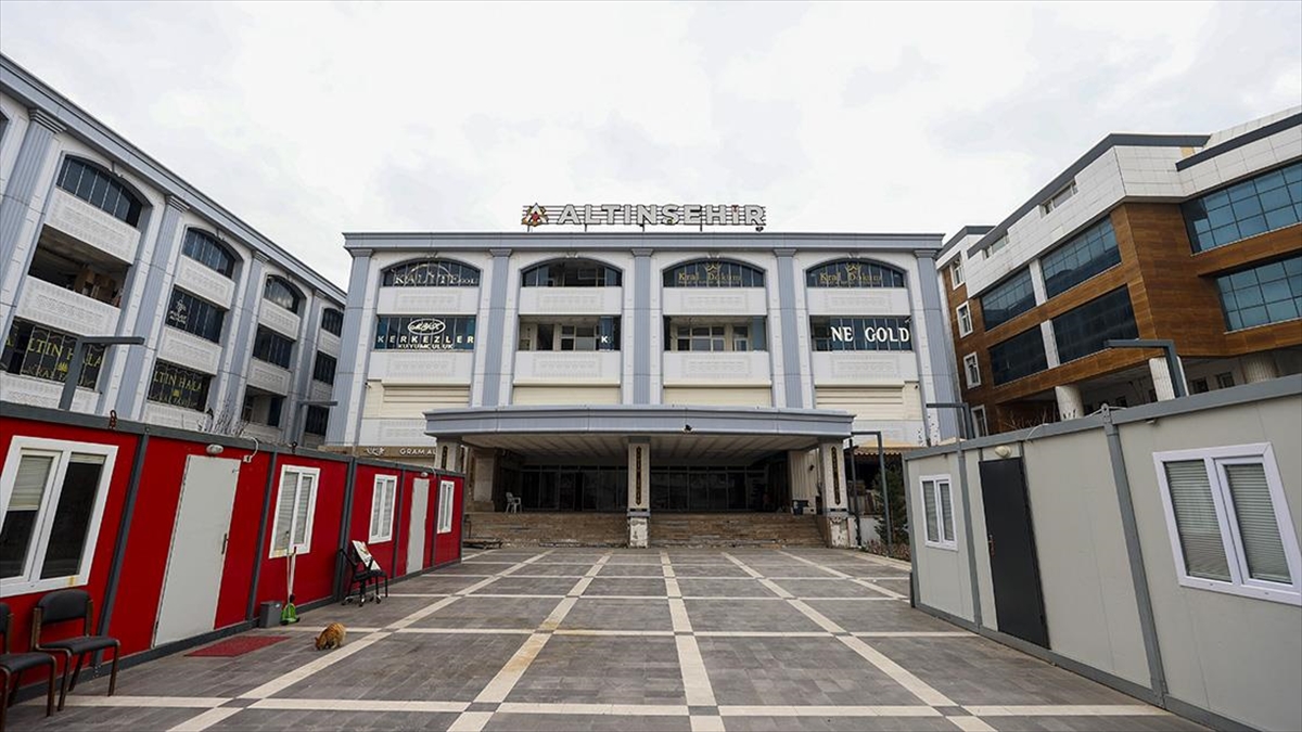 Depremde Hasar Alan Kuyumcu Sanayi Sitesi "altınşehir"i Güçlendirme Süreci Başlıyor