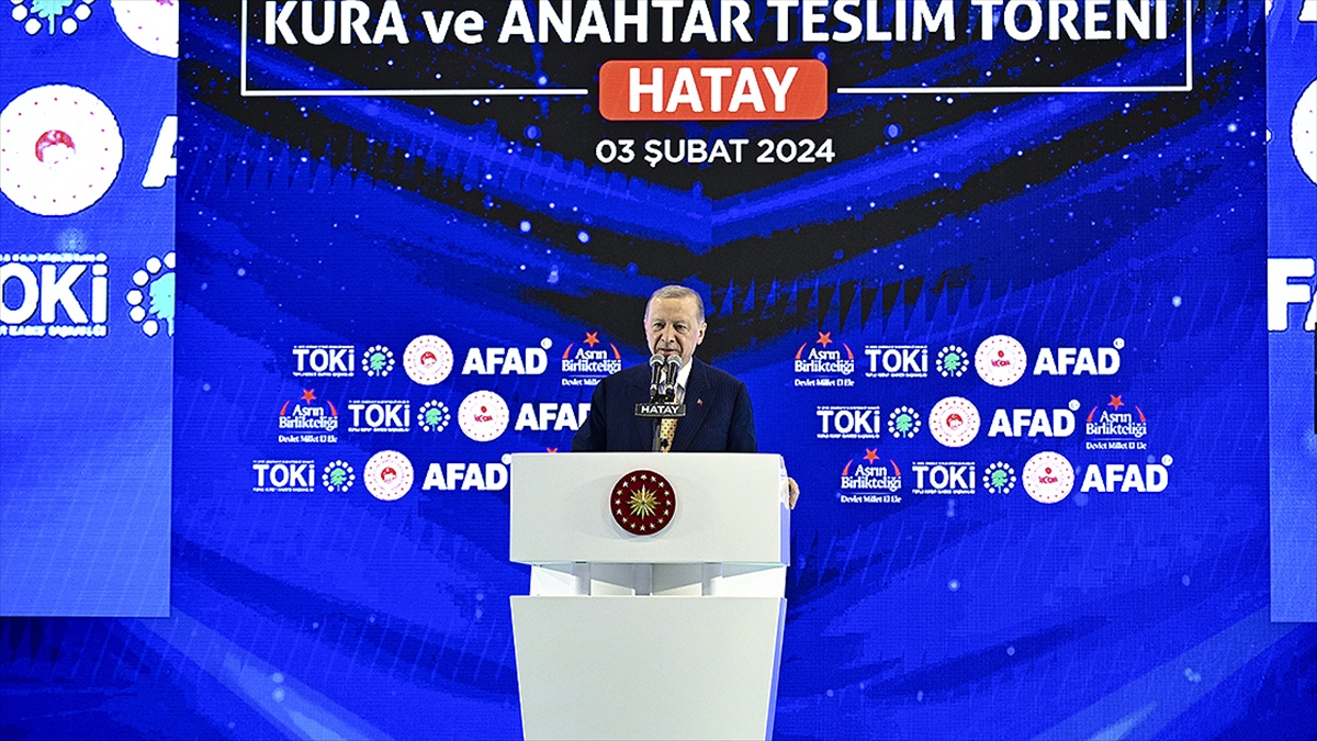 Cumhurbaşkanı Erdoğan: 2 Ay İçinde Deprem Bölgesi Genelinde 75 Bin Konutun Teslimini Bitireceğiz
