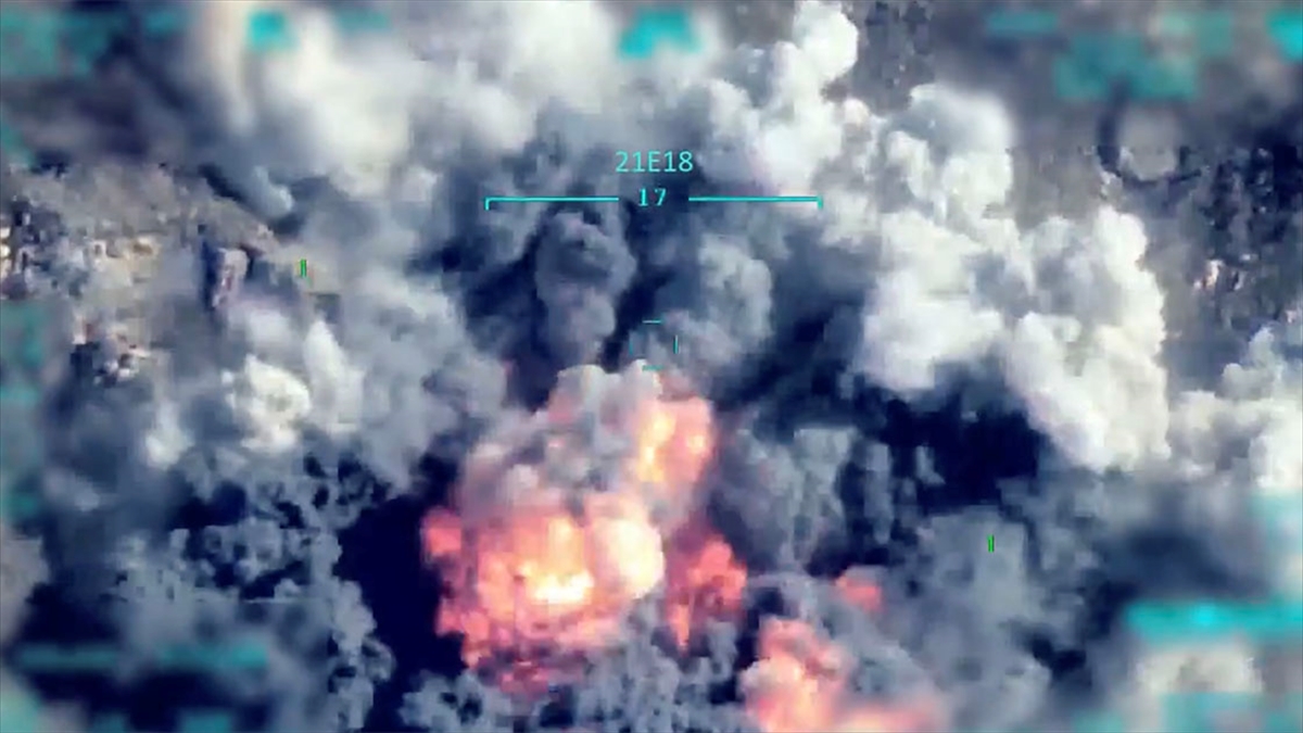 Irak'ın Kuzeyinde 5 PKK'lı Terörist Etkisiz Hale Getirildi