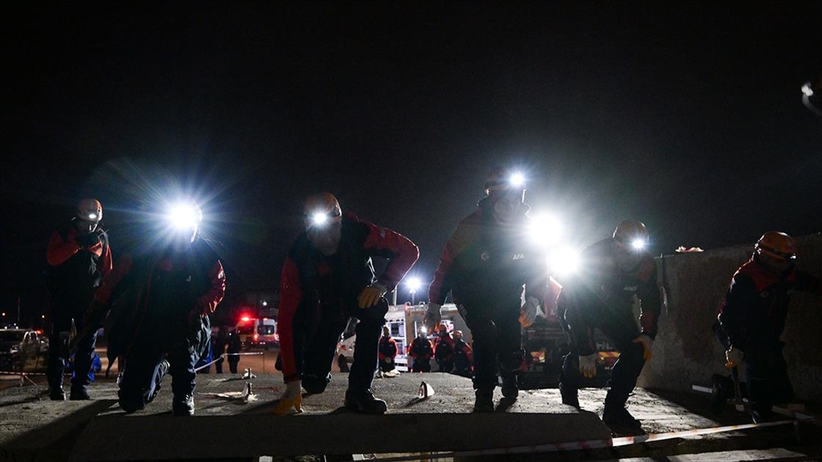 Ankara'da Deprem Tatbikatı