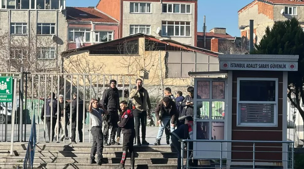Çağlayan'daki çatışma anı kamerada