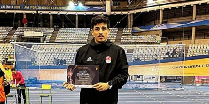 Milli Atlet Mehmet Çelik, İspanya'daki Yarışmada Birinci Oldu
