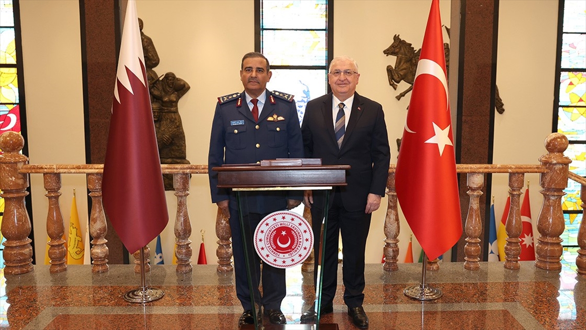 Milli Savunma Bakanı Güler, Katar Genelkurmay Başkanı Al-nabet'i Kabul Etti