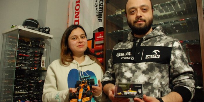 Model Araba Sevdası Eskişehirli Çifti Koleksiyon Sahibi Yaptı