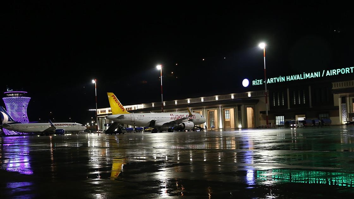 Rize-artvin Havalimanı'nı Ocak Ayında 85 Bini Aşkın Yolcu Kullandı