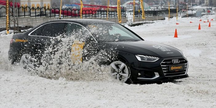 Firmalar Kışlık Lastikleri Karla Kaplı Sarıkamış Yollarında Test Ediyor