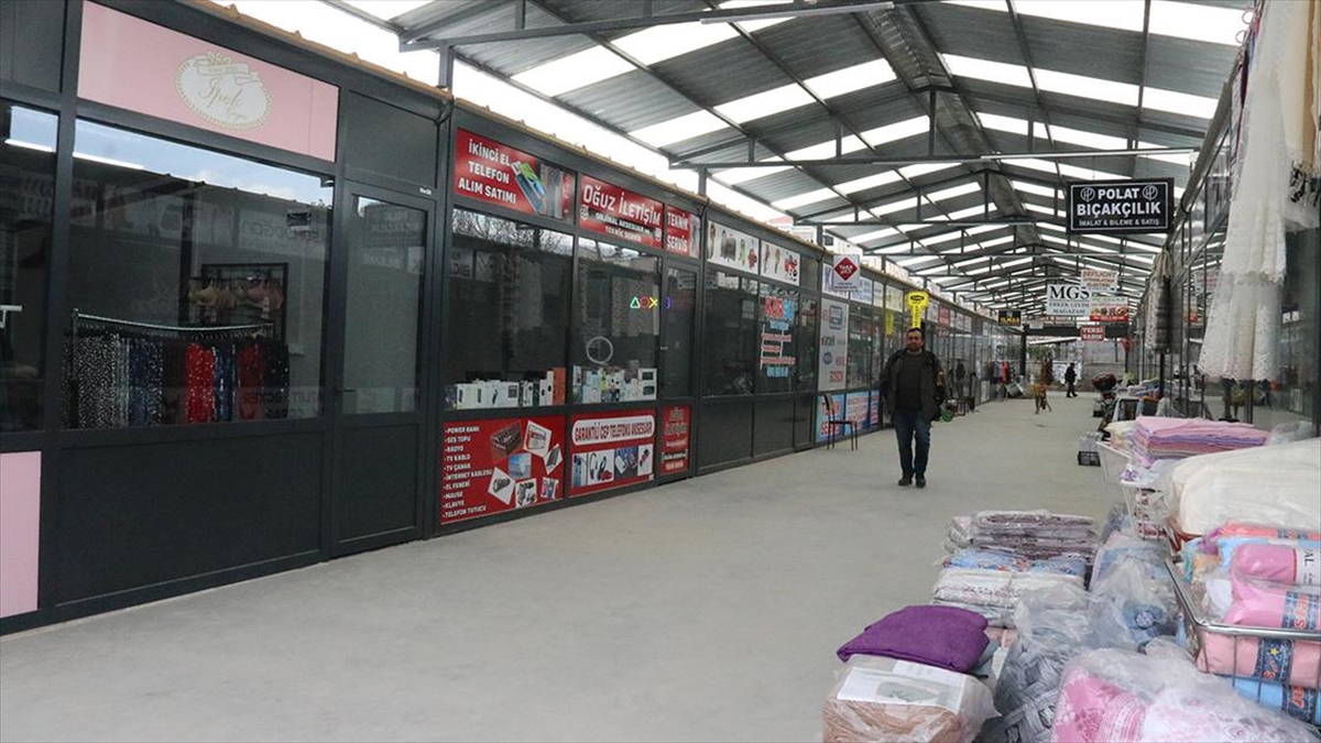 Malatya'da 3 Bin 200 Esnaf Konteynerde Hizmet Veriyor