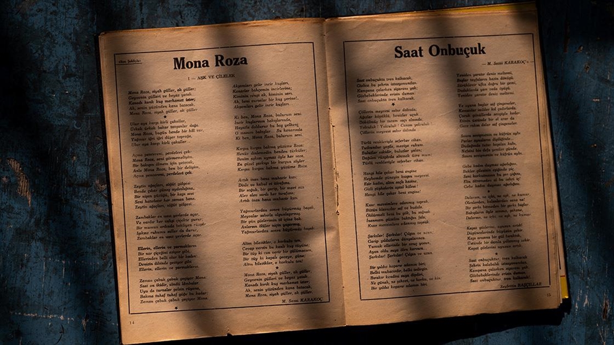 Sezai Karakoç'un "mona Roza"sı 72 Yıldır Muhafaza Ediliyor