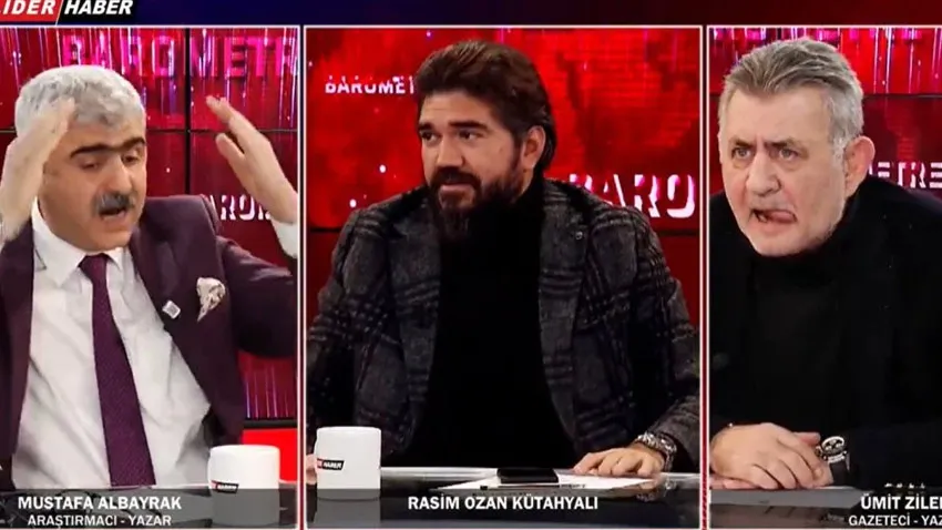 Rasim Ozan Kütahyalı'nın programında büyük kavga!