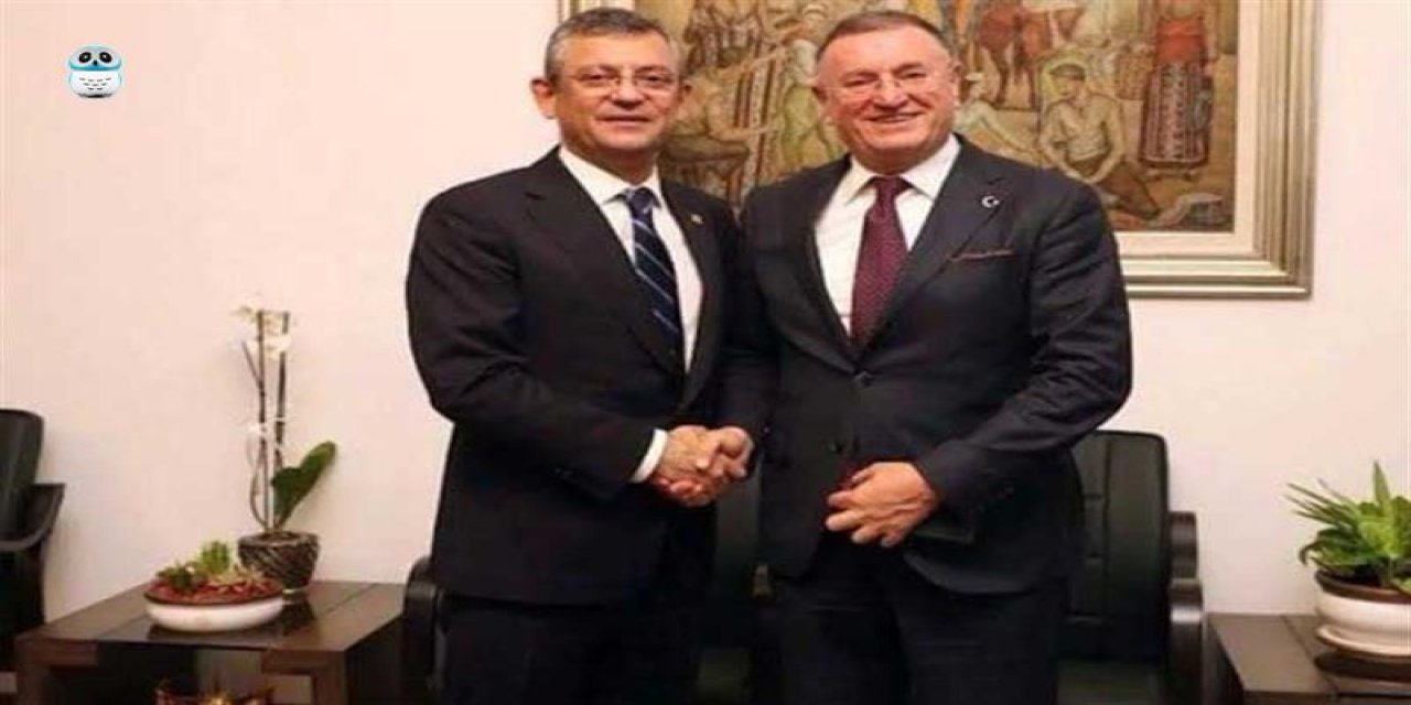 Özgür Özel Lütfü Savaş'la buluştu