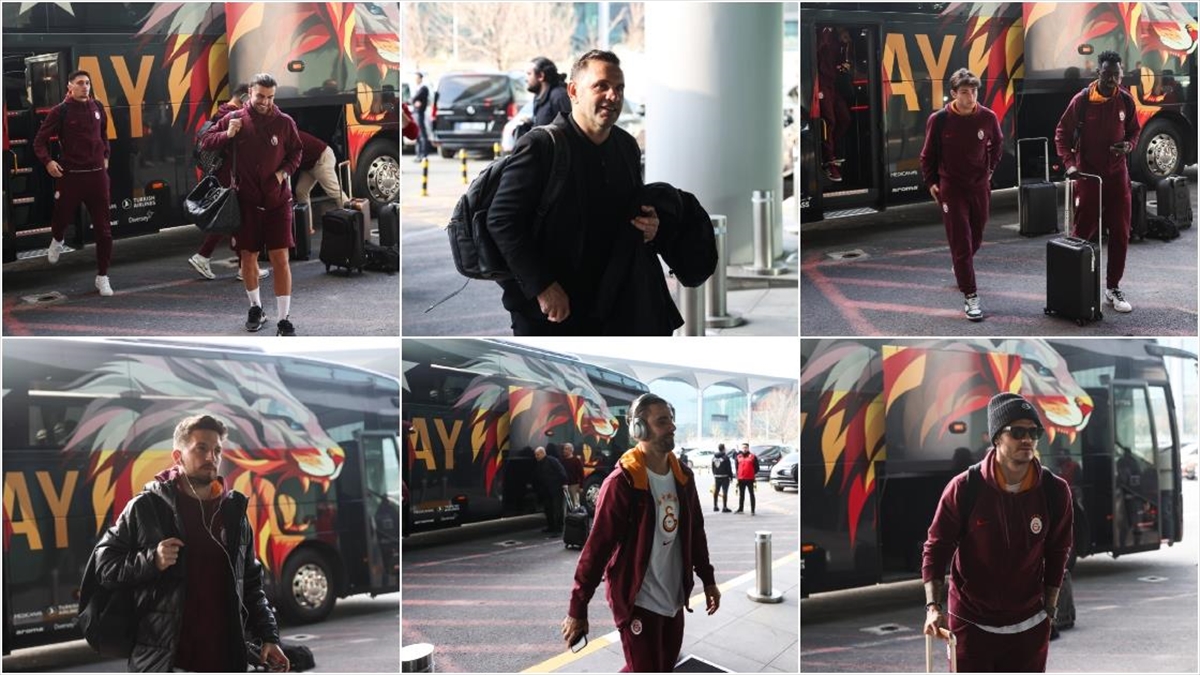 Galatasaray'ın Prag Yolculuğu Başladı